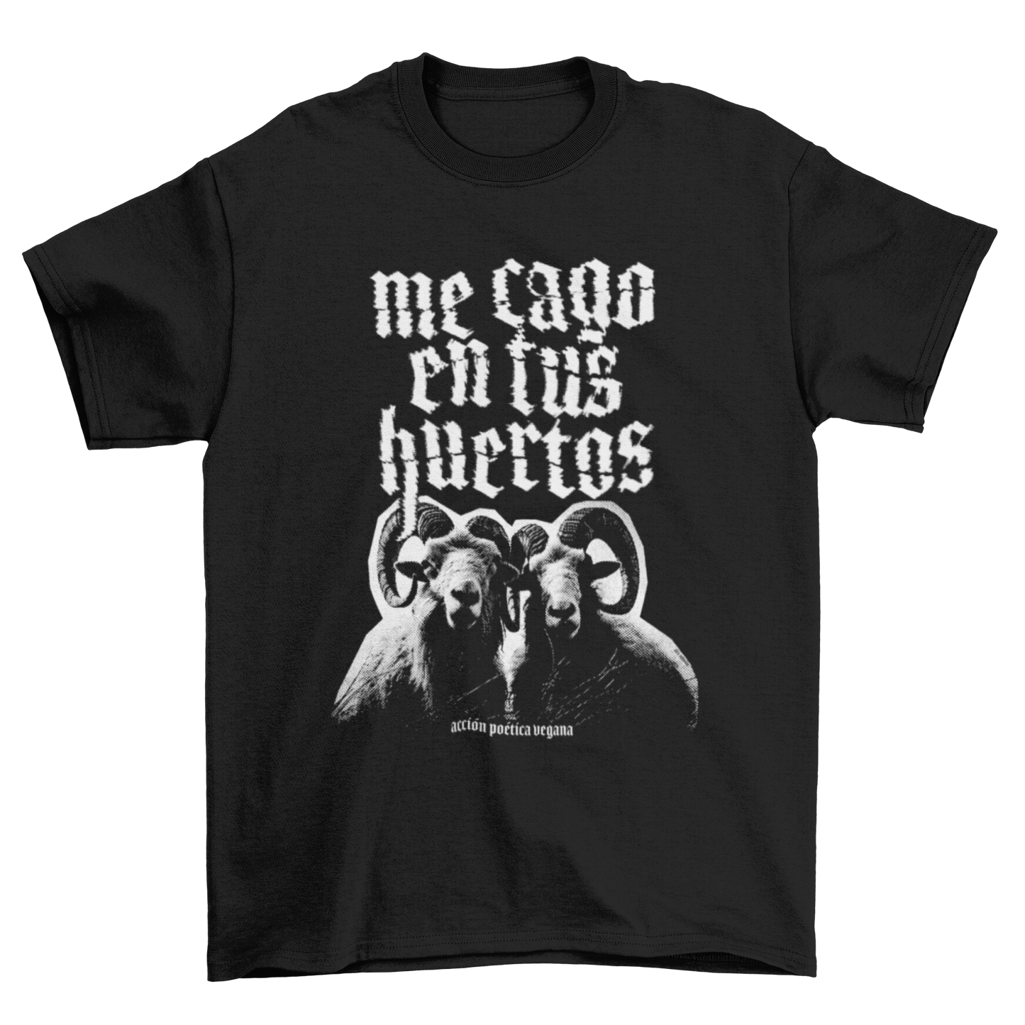 Camiseta Me cago en tus huertos
