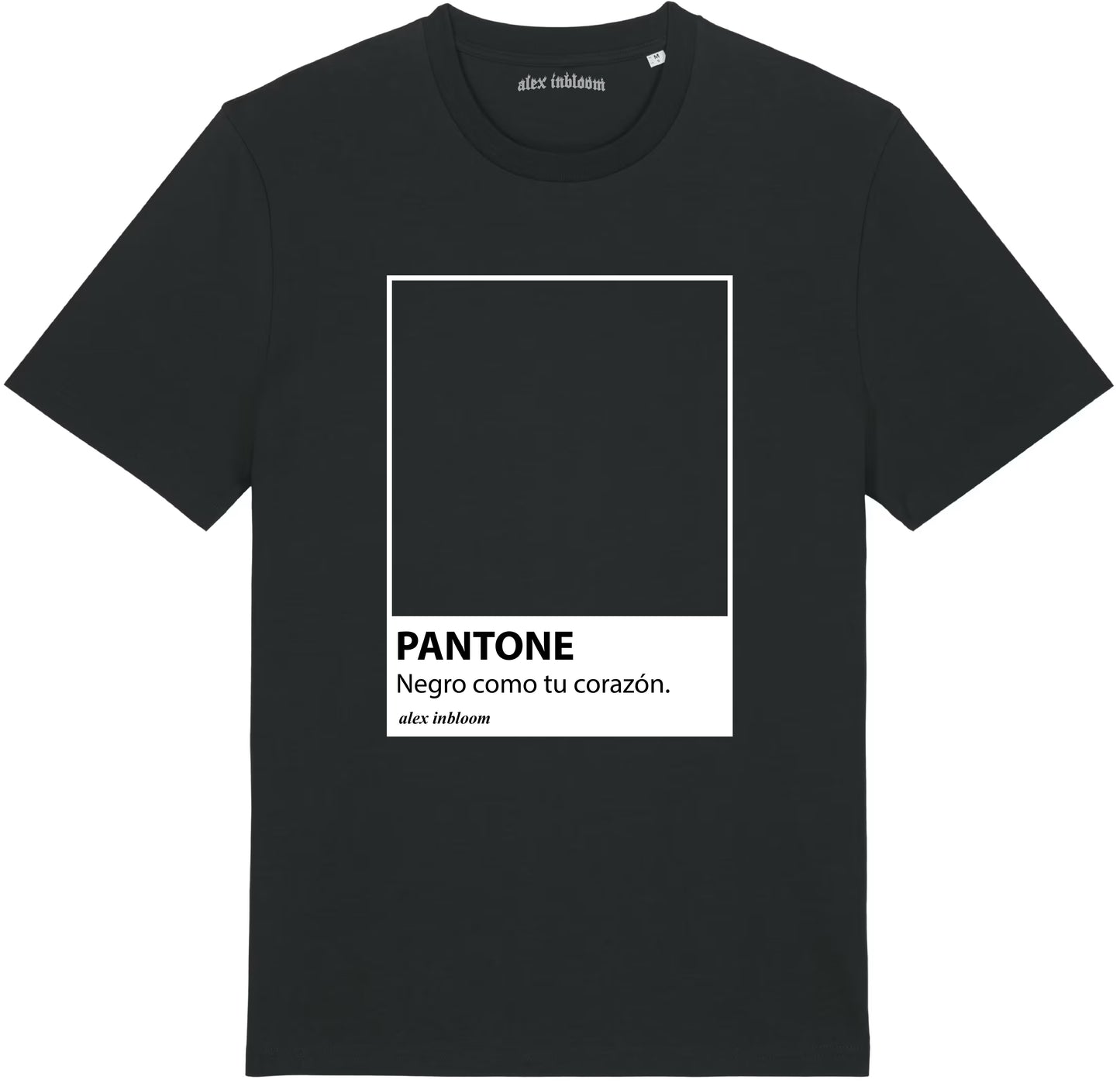 Camiseta Pantone Negro