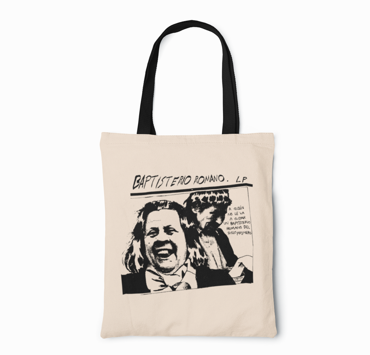 Baptisterio Romano - Totebag (Asas negras)