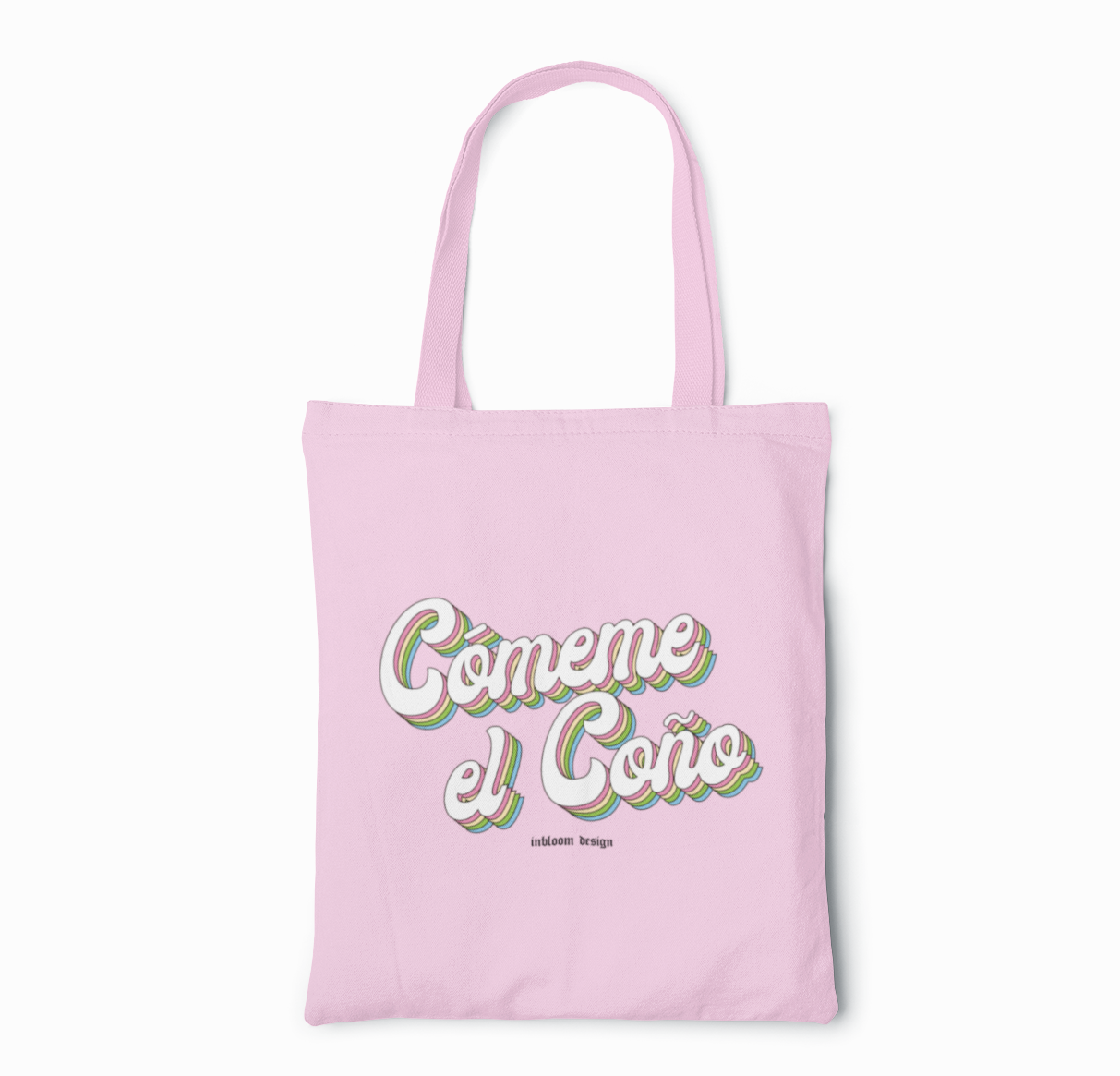 Cómeme el co*o - Totebag (Rosa)