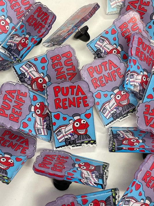 Puta Renfe - Pin