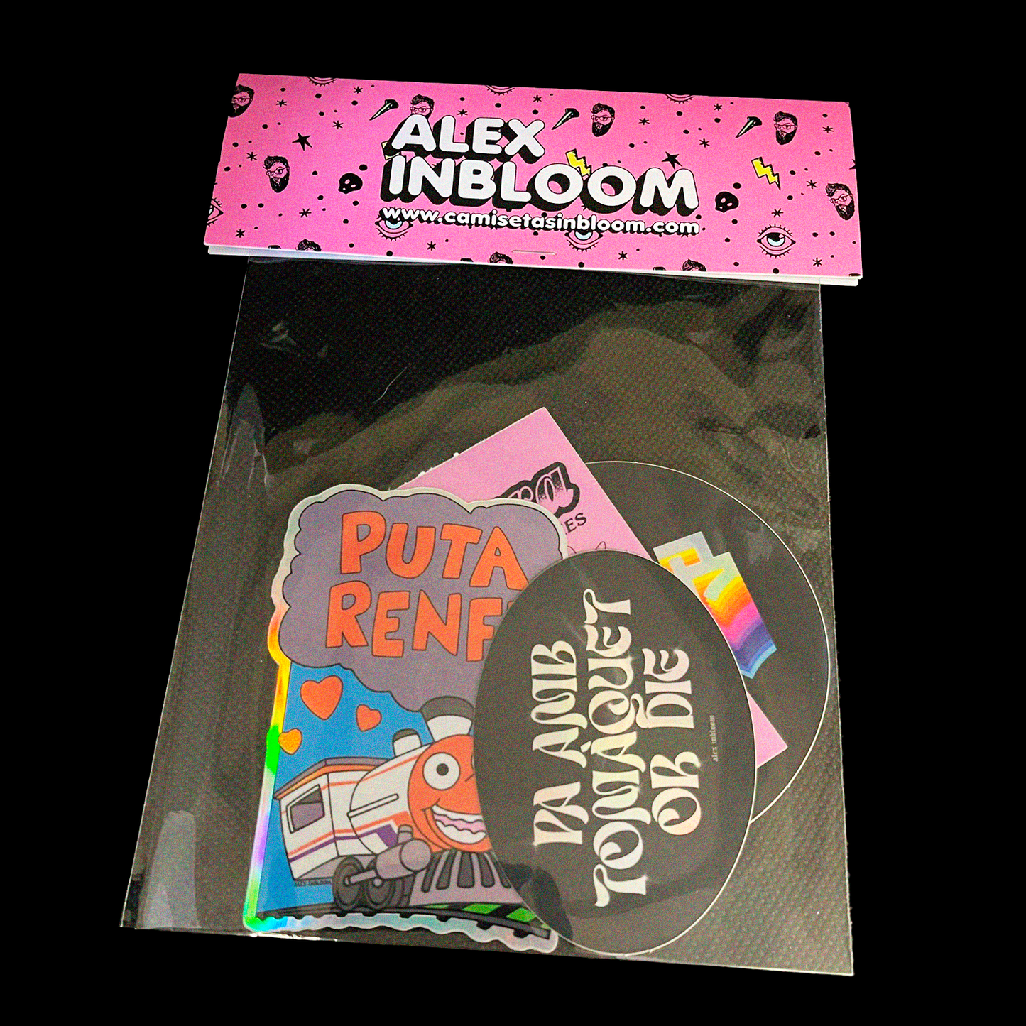 Pack pegatinas holográficas