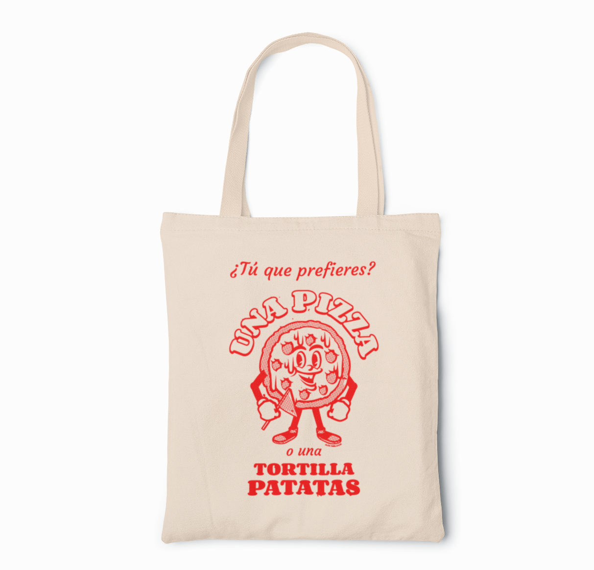 ¿Tú que prefieres? - Totebag (Natural)