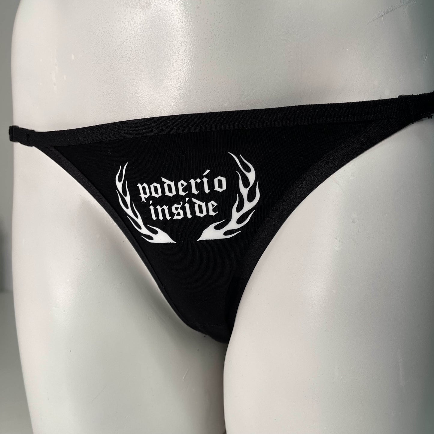 Tangas - Alex Inbloom Poderío Inside - Negro