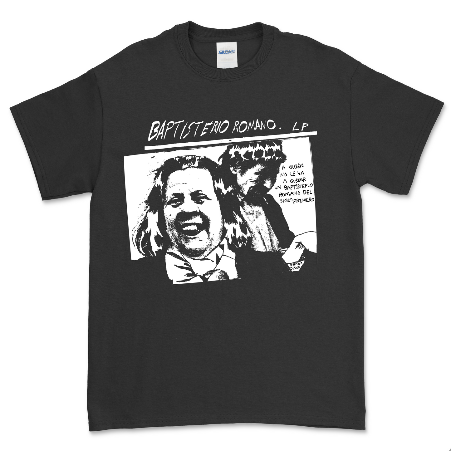 BAPTISTERIO ROMANO - Alex Inbloom Unisex / Negro / S Camisas y tops