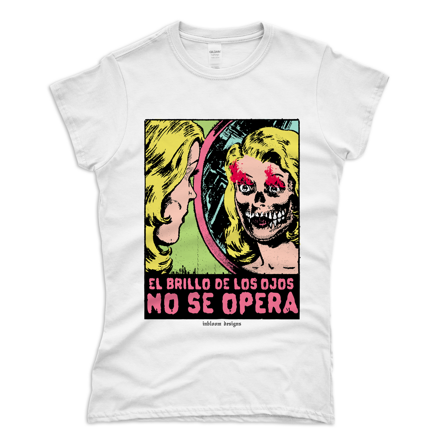 EL BRILLO DE LOS OJOS NO SE OPERA! - Alex Inbloom Chica / Blanco / S