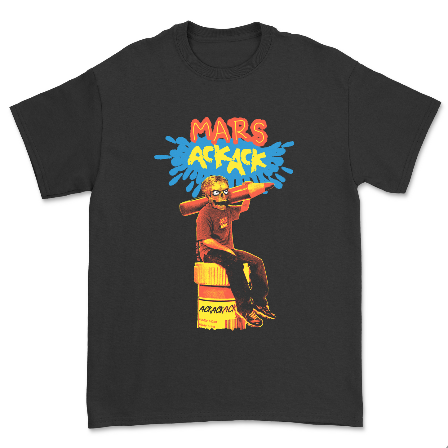 Mars AckAck - Alex Inbloom Unisex / Negro / XS Camisas y tops