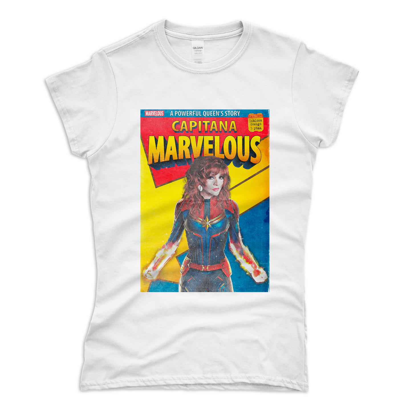 CAPITANA MARVELOUS - Alex Inbloom Chica / Blanco / S