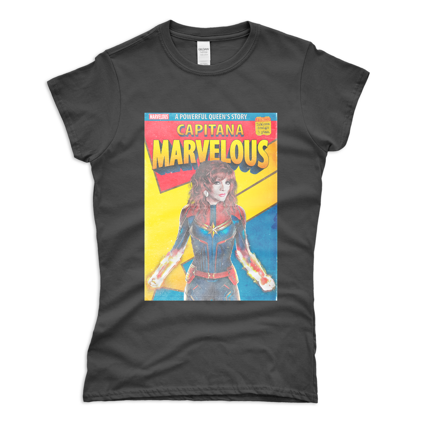 CAPITANA MARVELOUS - Alex Inbloom Chica / Negro / S