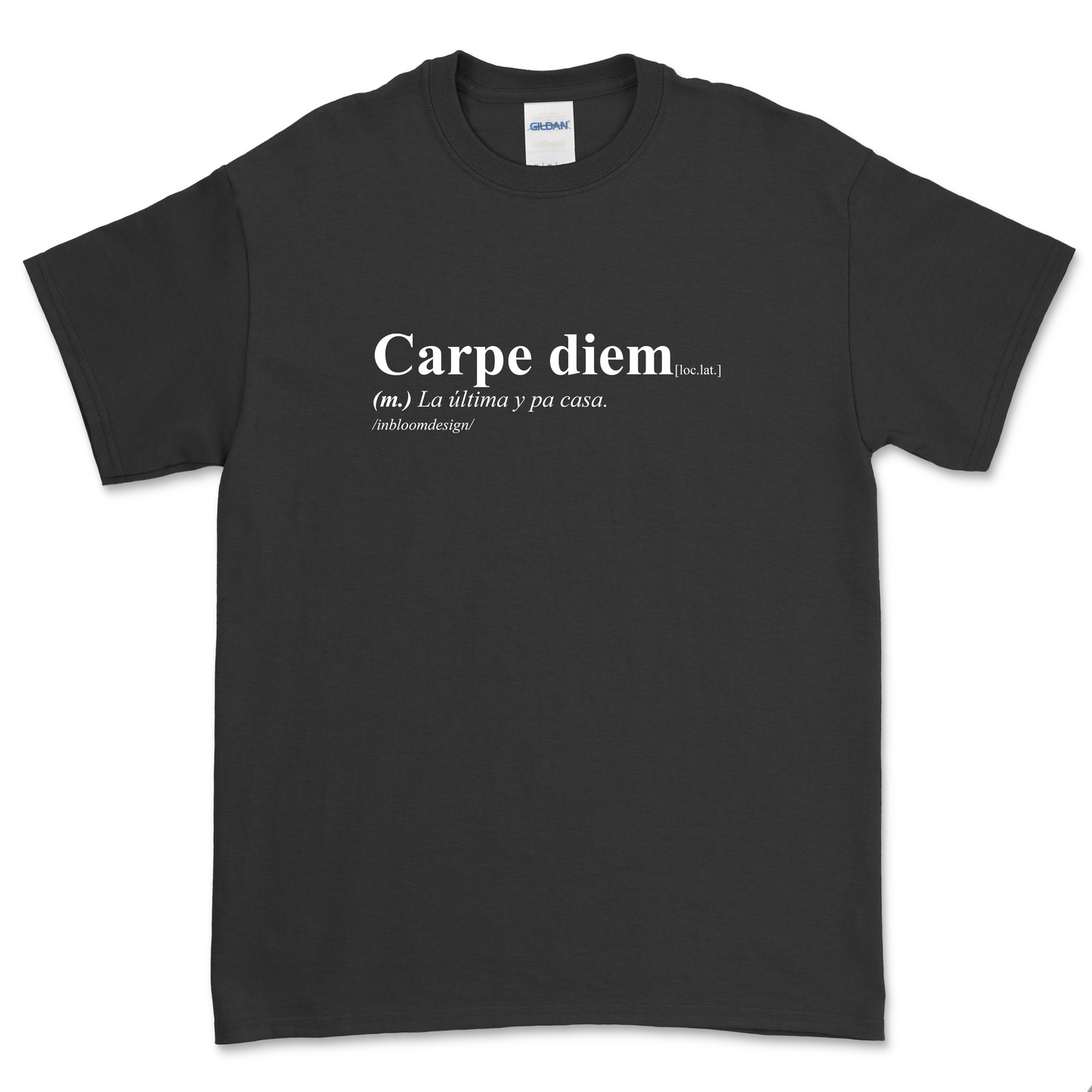 CARPE DIEM - La última y pa casa. - Alex Inbloom Unisex / Negro / S