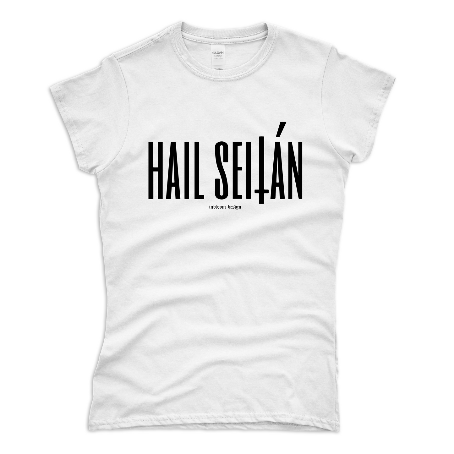 HAIL SEITÁN! - Alex Inbloom Chica / Blanco / S