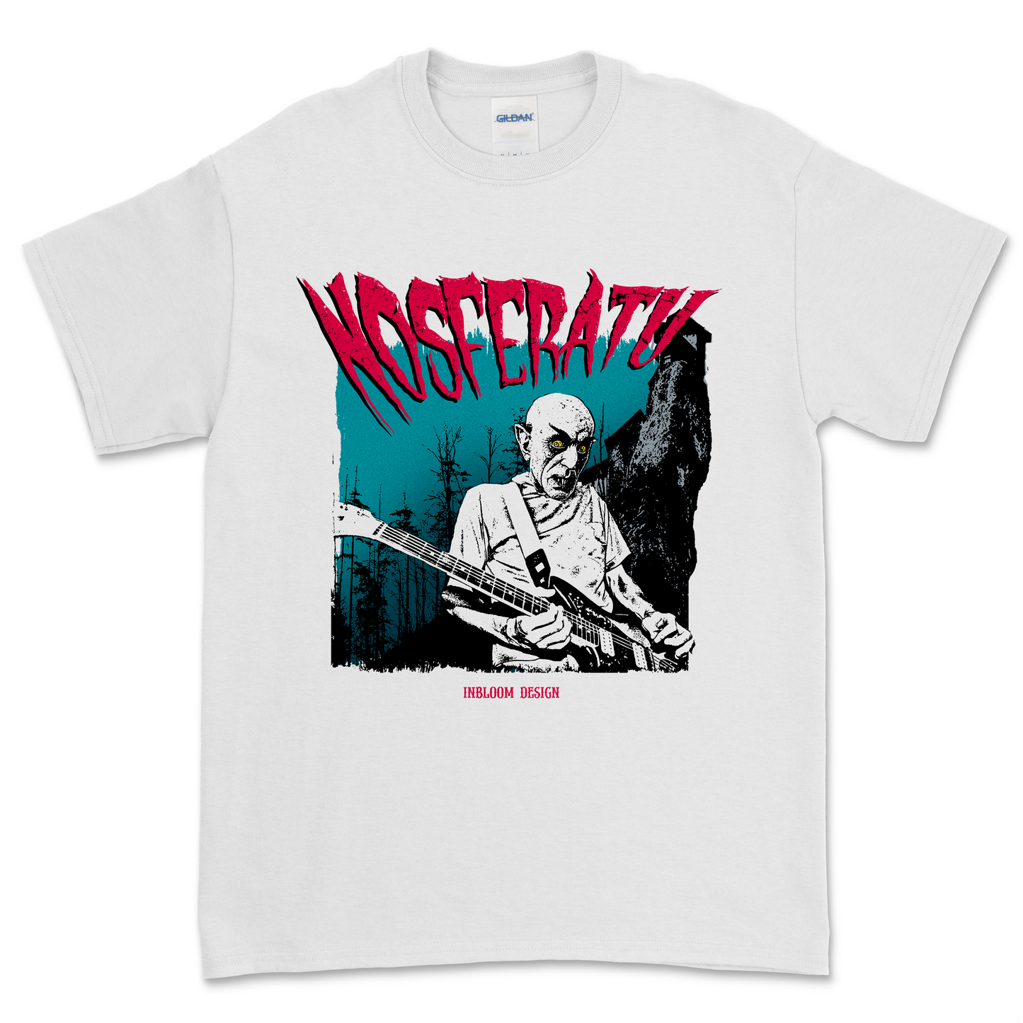 NOSFERATU - Alex Inbloom Unisex / Blanco / S Camisas y tops