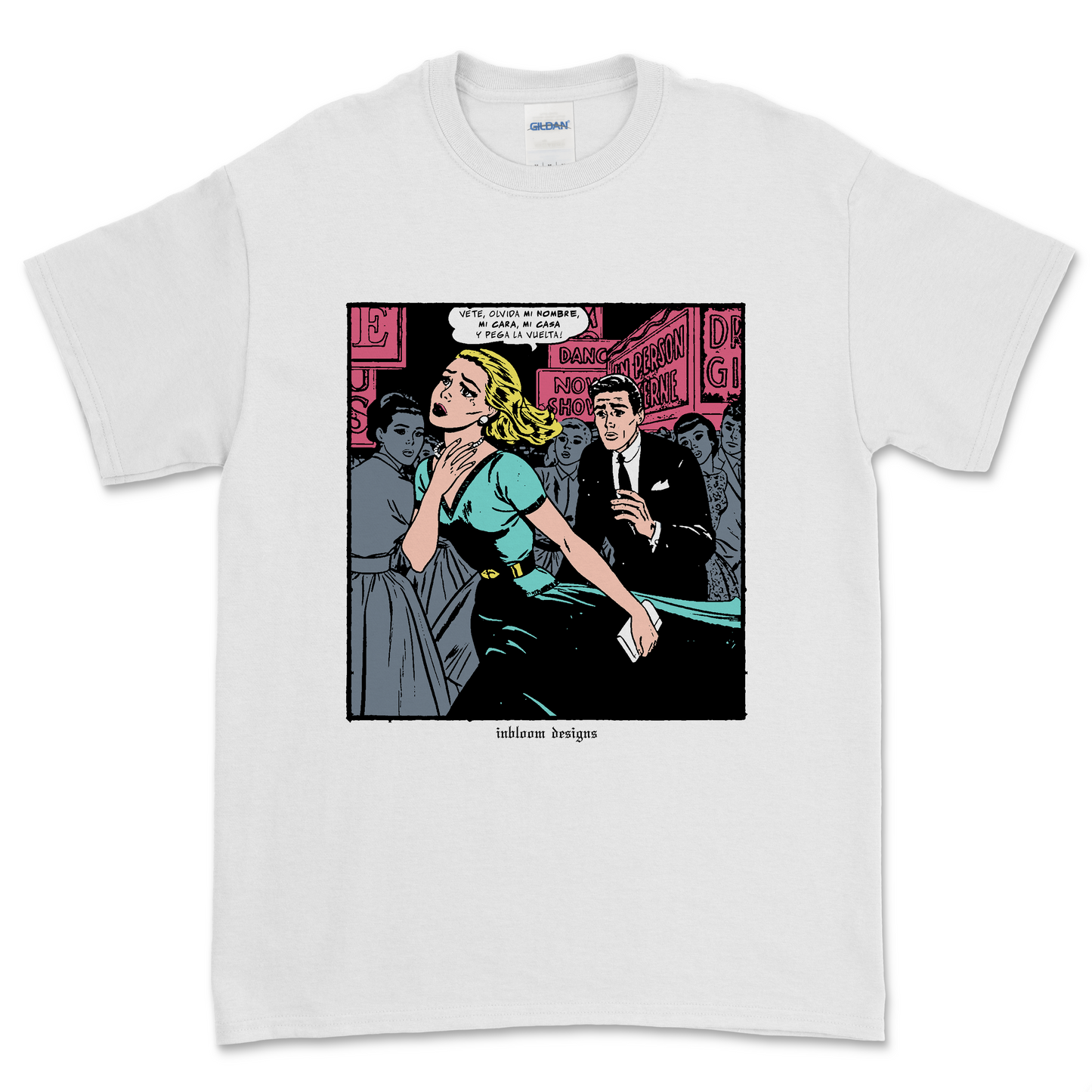 VETE, OLVIDA MI NOMBRE... - Alex Inbloom Unisex / Blanco / S
