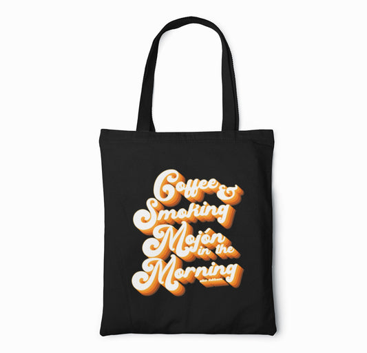 Mojón in the morning - Totebag (Negra)