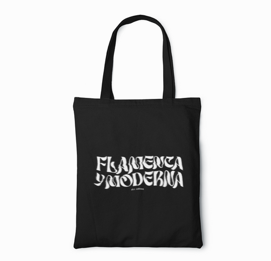 Flamenca y Moderna - Totebag (Negra)