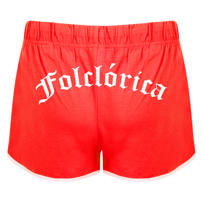 Folclórica Shorts (Red)