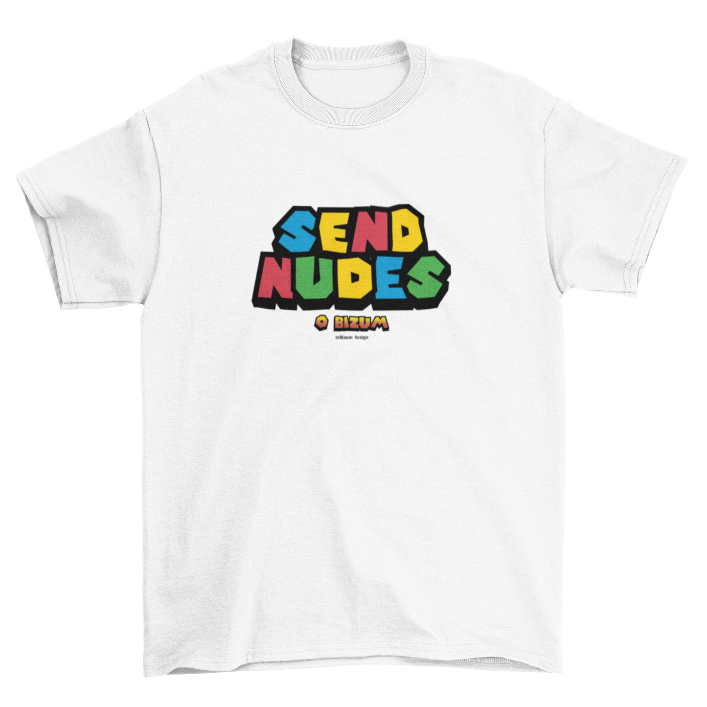 Camiseta Send Nudes - Nintendo