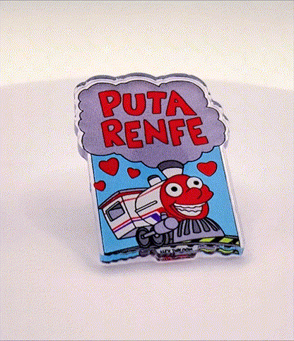 Puta Renfe - Pin