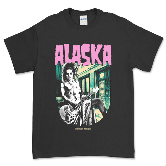 ALASKA - Alex Inbloom Unisex / Negro / S Camisas y tops