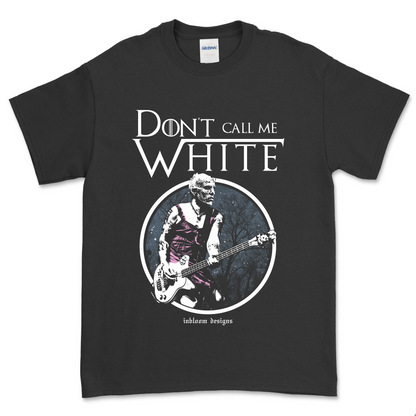 DON'T CALL ME WHITE - Alex Inbloom Unisex / Negro / S Camisas y tops