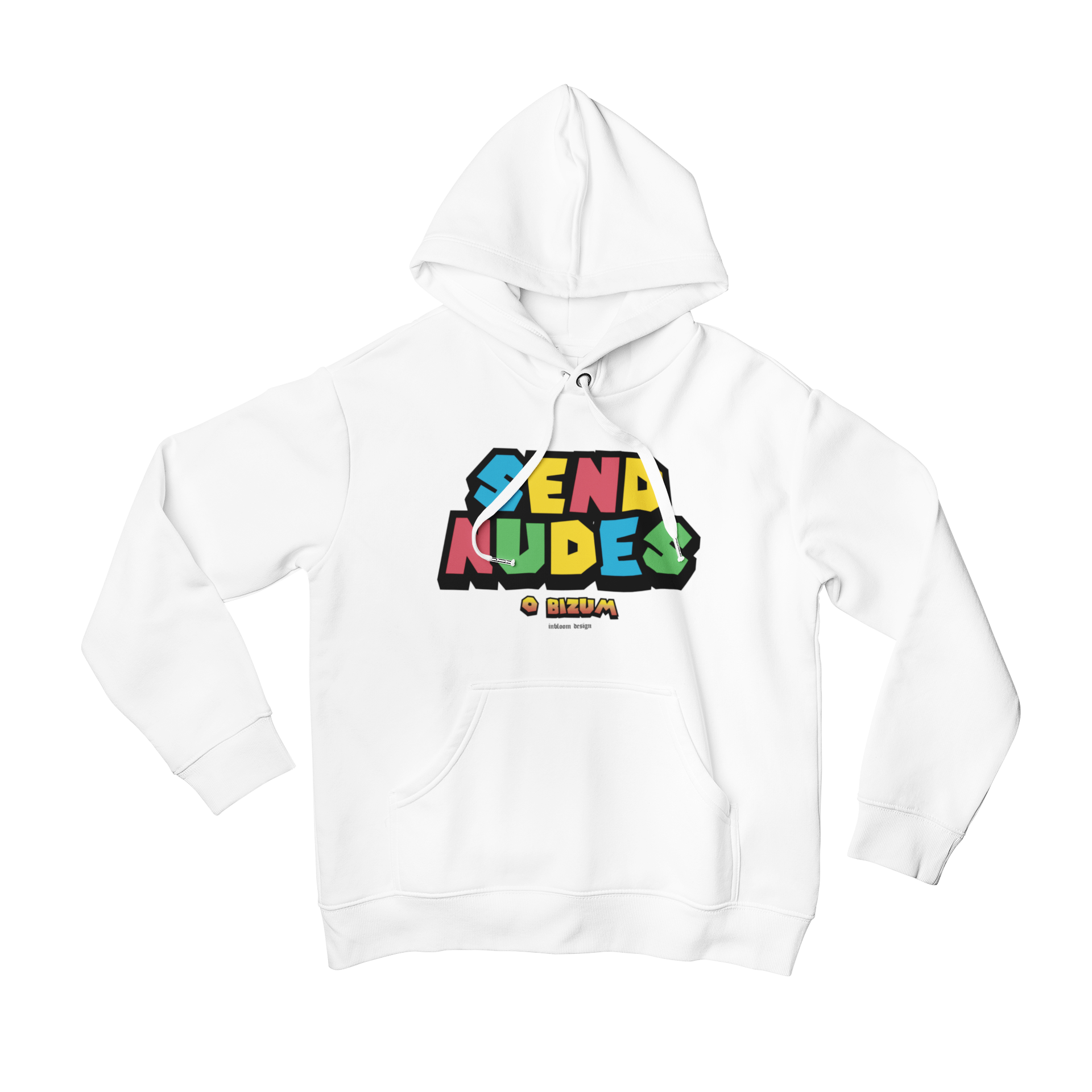Send Nudes [Sudadera] - Alex Inbloom S / Blanco