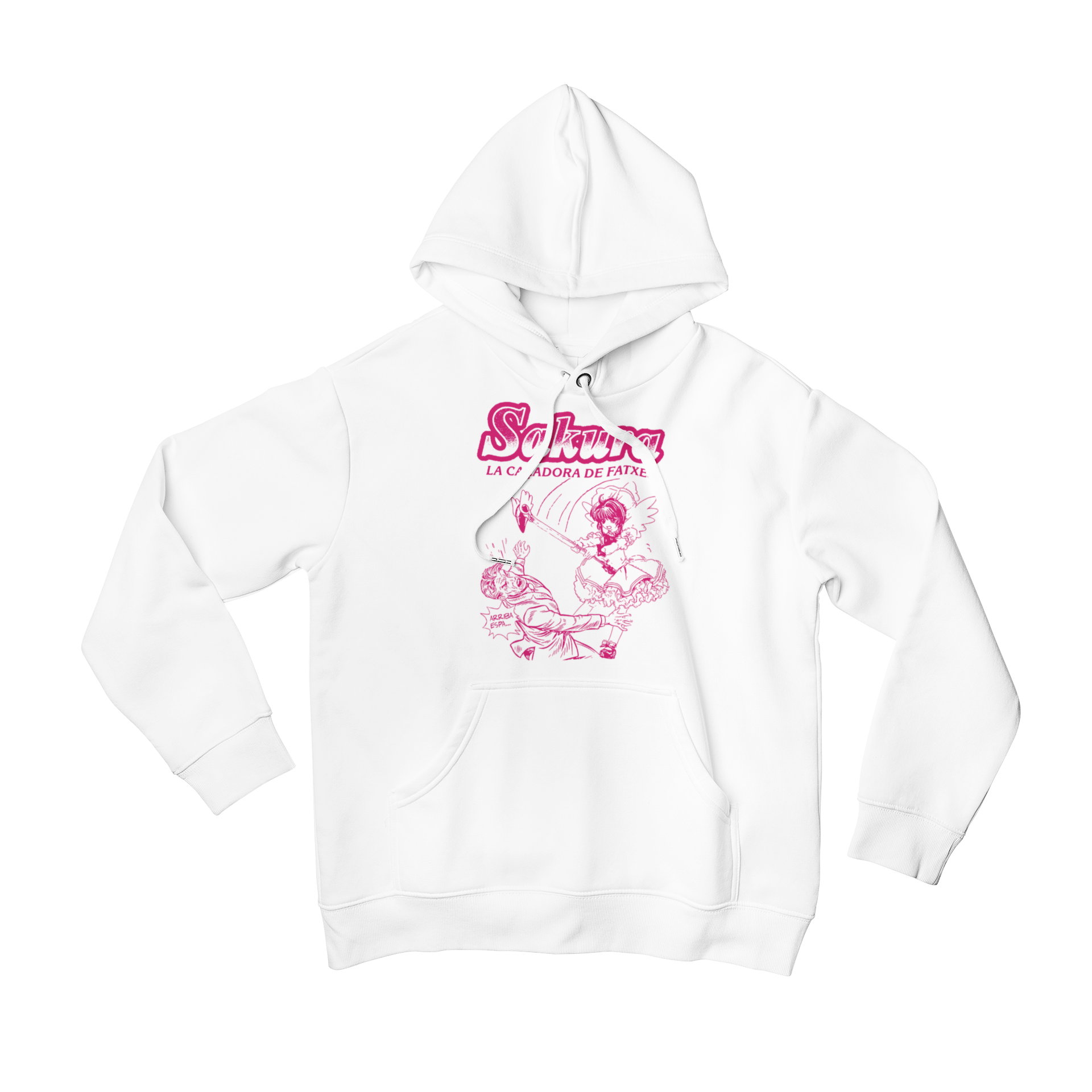 Sakura [Sudadera] - Alex Inbloom S / Blanco / Català