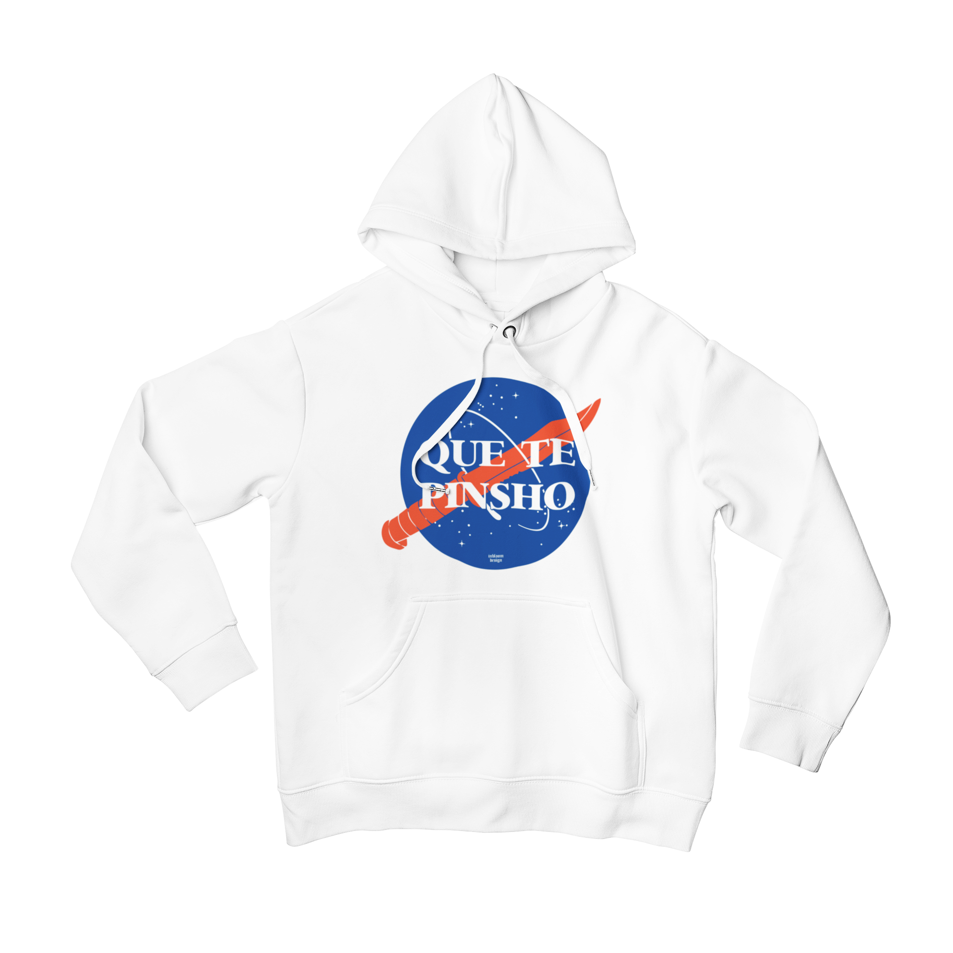 Que te pinsho [Sudadera] - Alex Inbloom S / Blanco