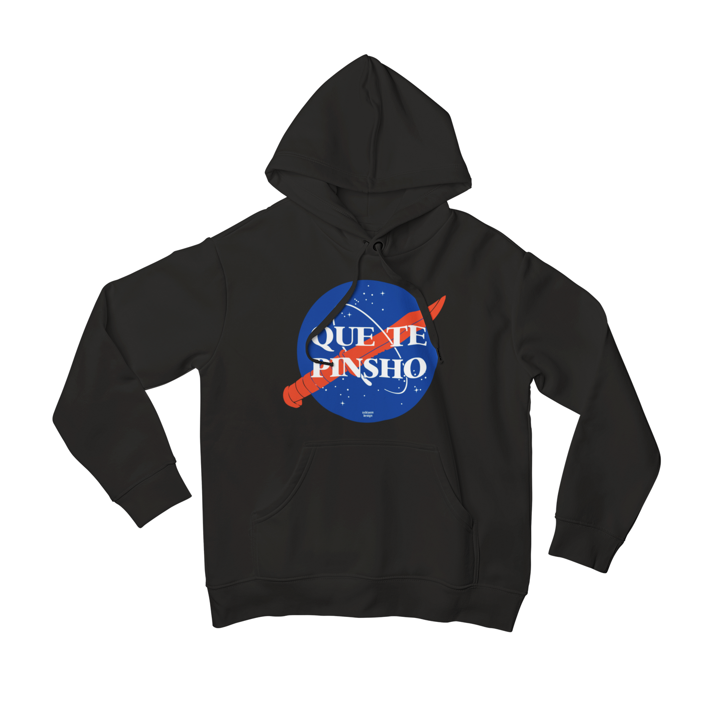 Que te pinsho [Sudadera] - Alex Inbloom S / Negro