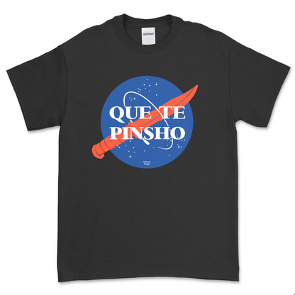 QUE TE PINSHO - Alex Inbloom Unisex / Negro / S Camisas y tops